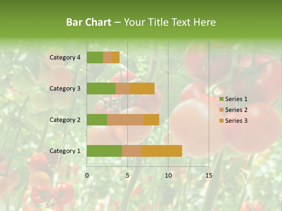 Greenhouse Gardens Farm PowerPoint Template