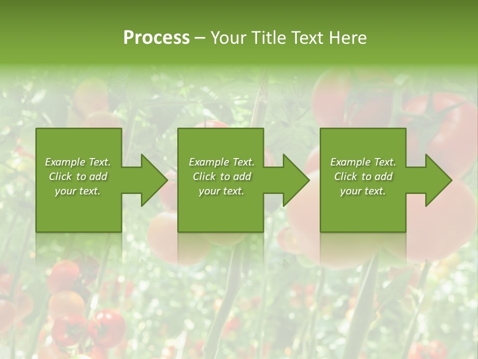 Greenhouse Gardens Farm PowerPoint Template