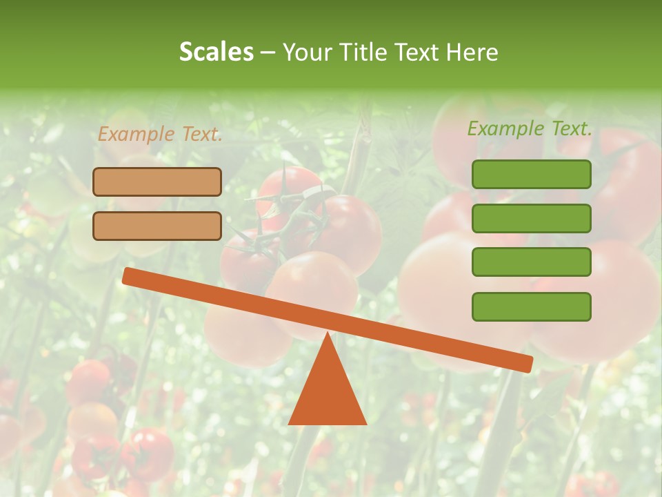 Greenhouse Gardens Farm PowerPoint Template