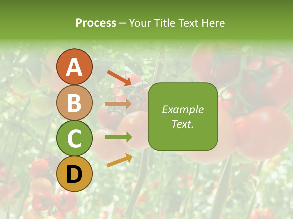 Greenhouse Gardens Farm PowerPoint Template