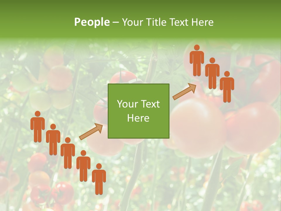 Greenhouse Gardens Farm PowerPoint Template