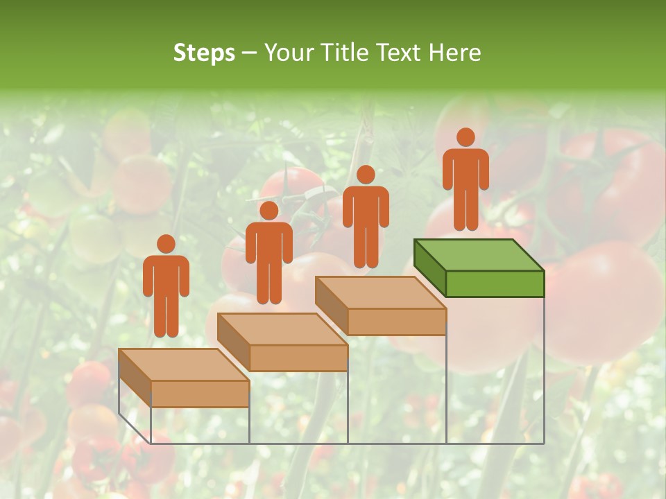 Greenhouse Gardens Farm PowerPoint Template