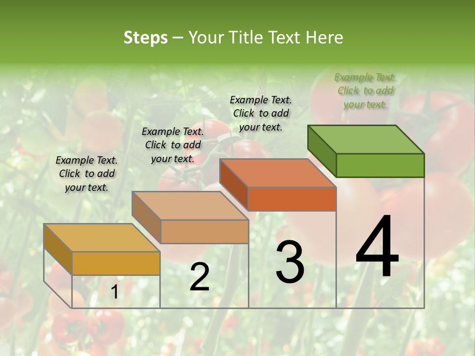 Greenhouse Gardens Farm PowerPoint Template