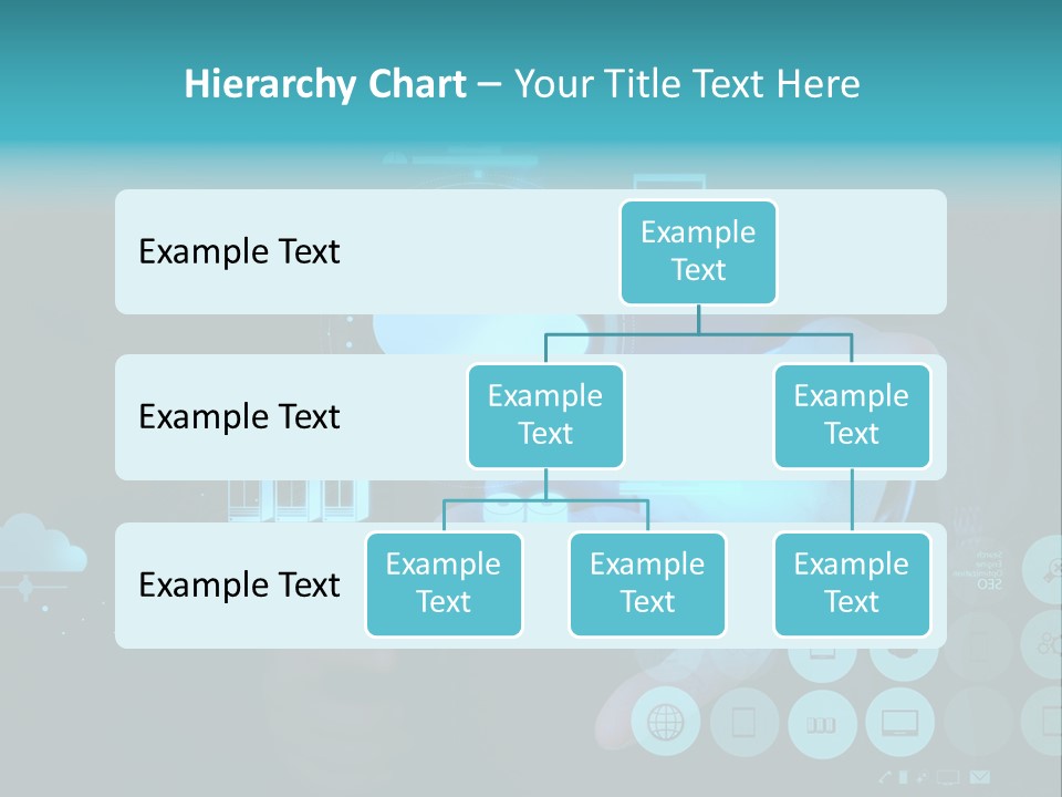 Whiteboard Businessman Interface PowerPoint Template