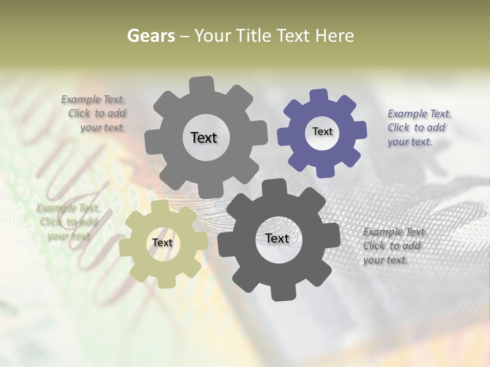 Note Multiple Hundred PowerPoint Template