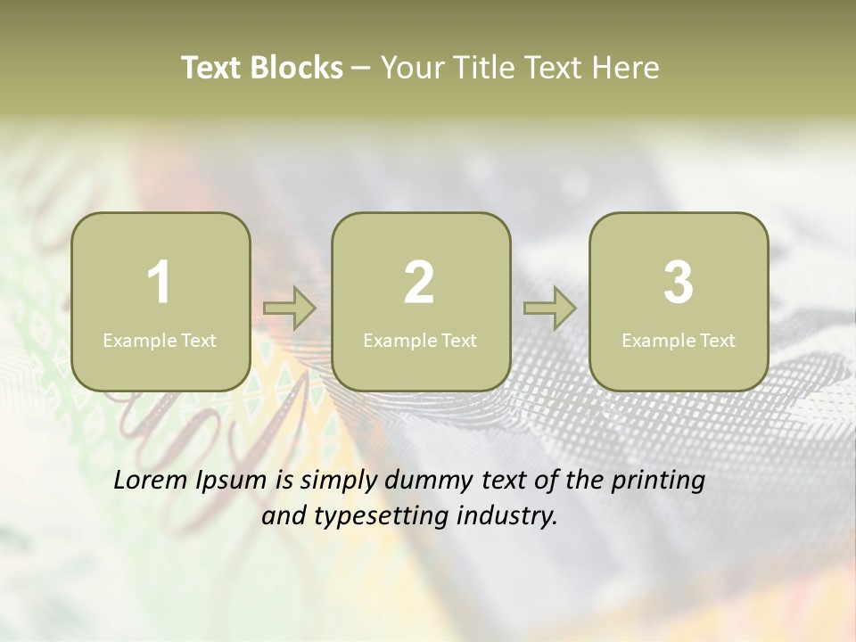 Note Multiple Hundred PowerPoint Template