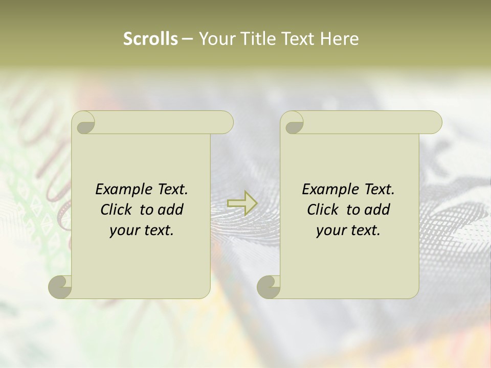 Note Multiple Hundred PowerPoint Template