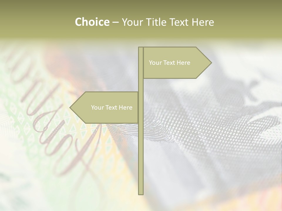 Note Multiple Hundred PowerPoint Template