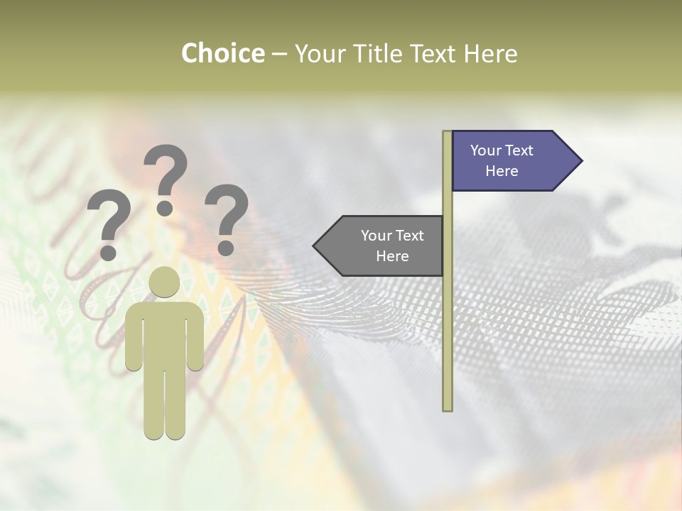 Note Multiple Hundred PowerPoint Template