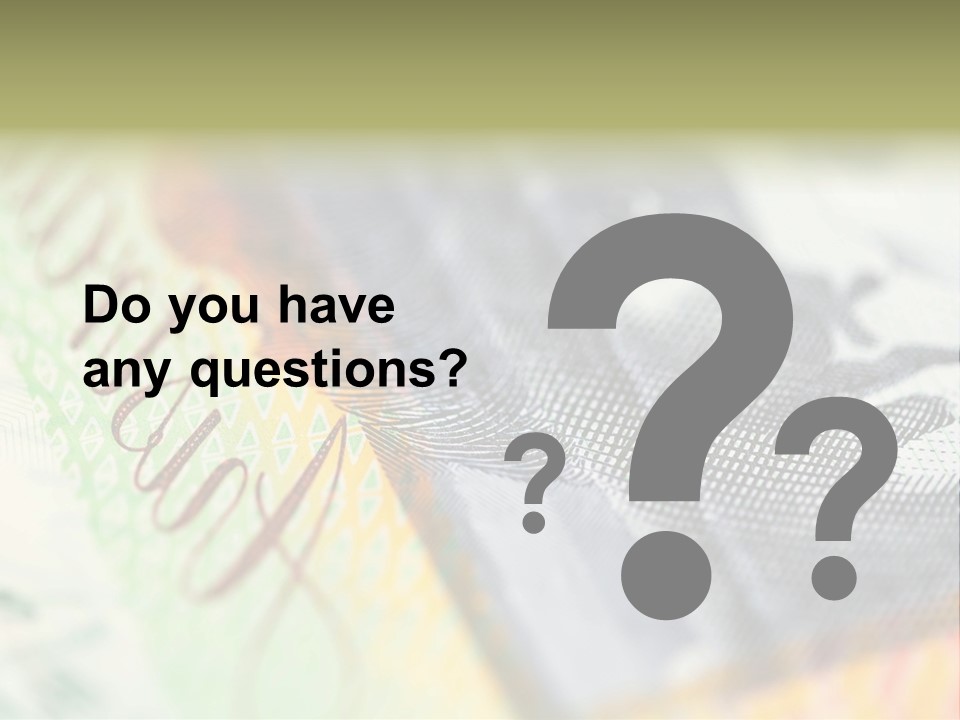 Note Multiple Hundred PowerPoint Template