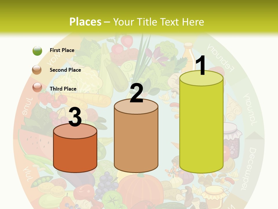 Growing Kitchen Vegan PowerPoint Template