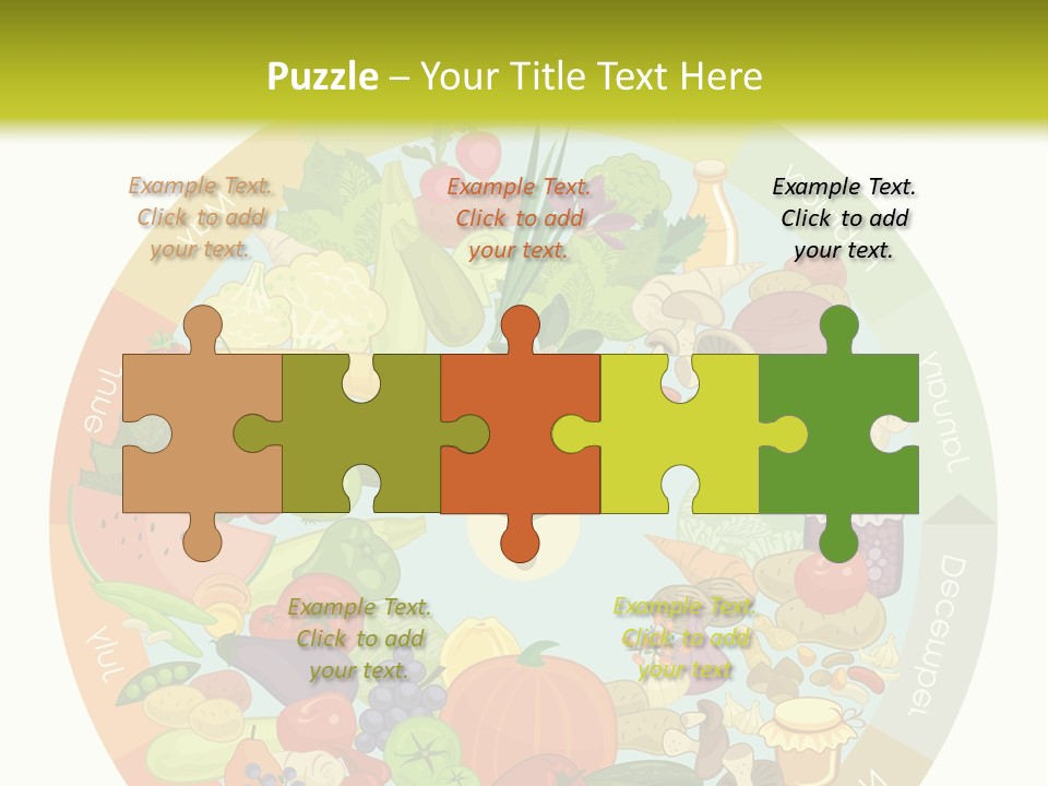 Growing Kitchen Vegan PowerPoint Template