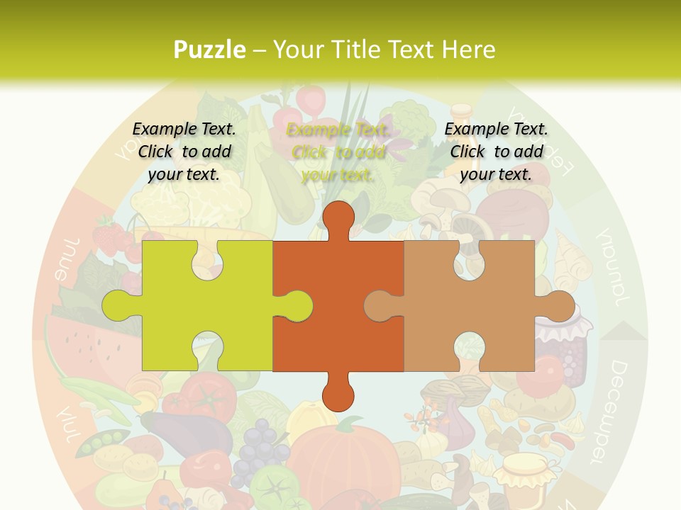 Growing Kitchen Vegan PowerPoint Template