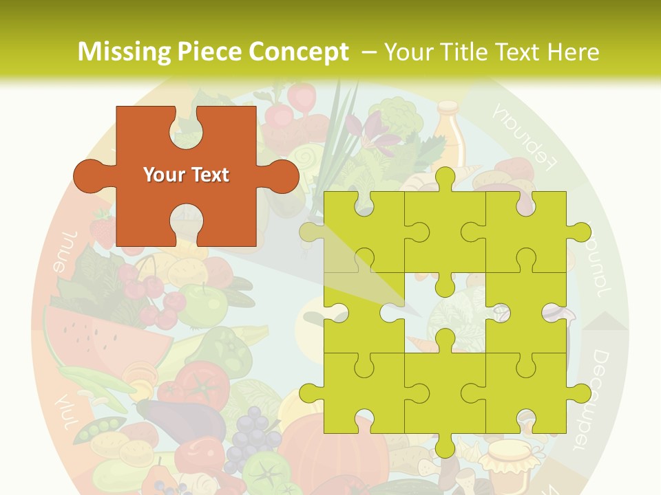 Growing Kitchen Vegan PowerPoint Template