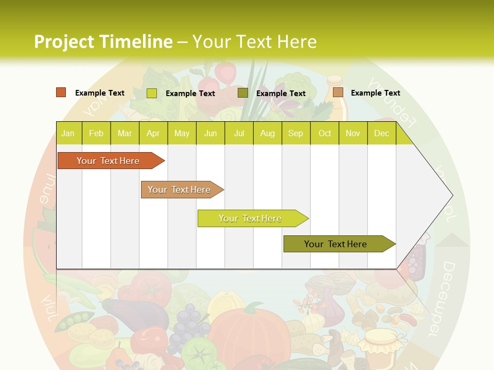 Growing Kitchen Vegan PowerPoint Template