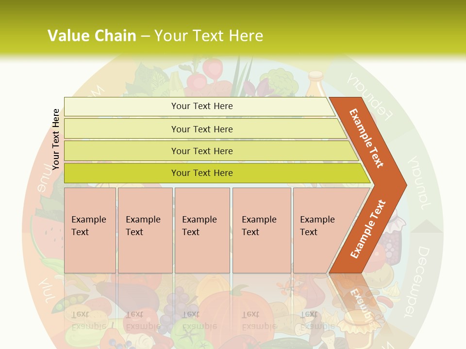 Growing Kitchen Vegan PowerPoint Template