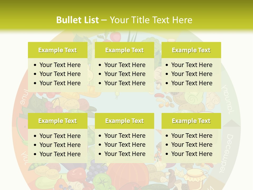 Growing Kitchen Vegan PowerPoint Template