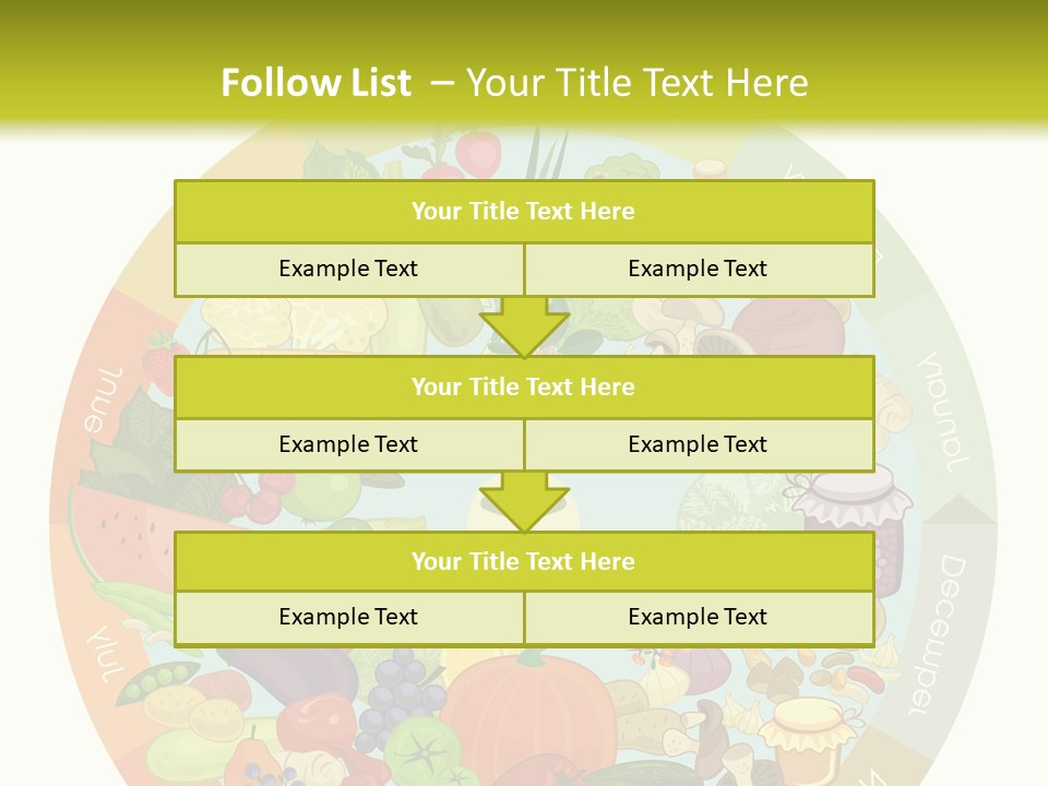 Growing Kitchen Vegan PowerPoint Template