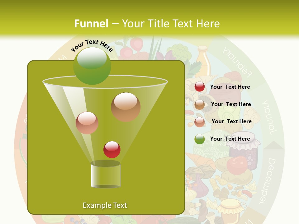 Growing Kitchen Vegan PowerPoint Template