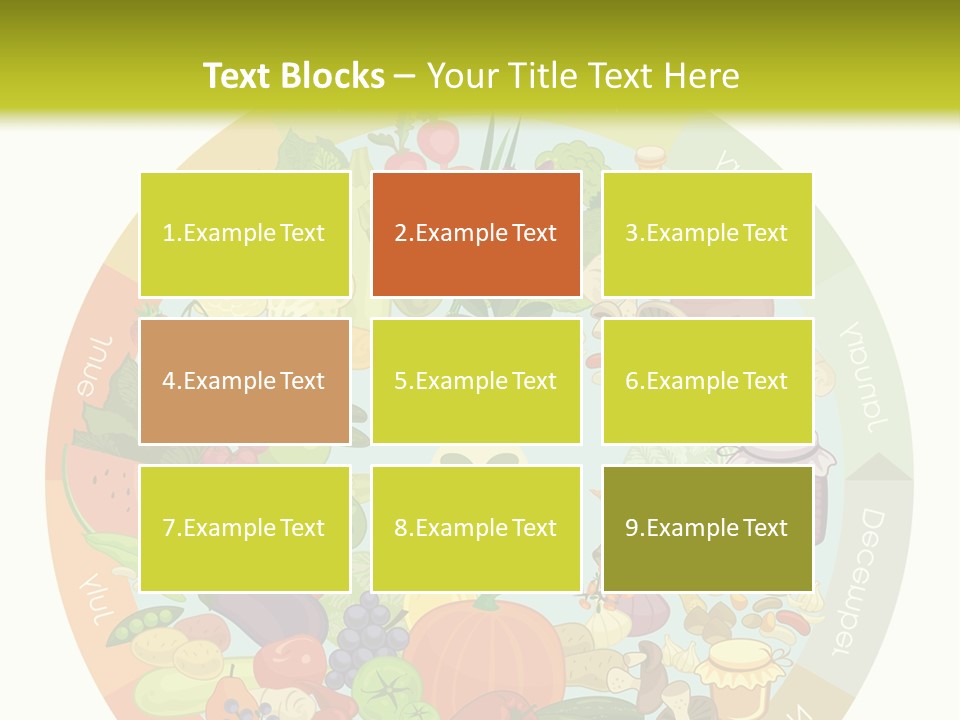 Growing Kitchen Vegan PowerPoint Template