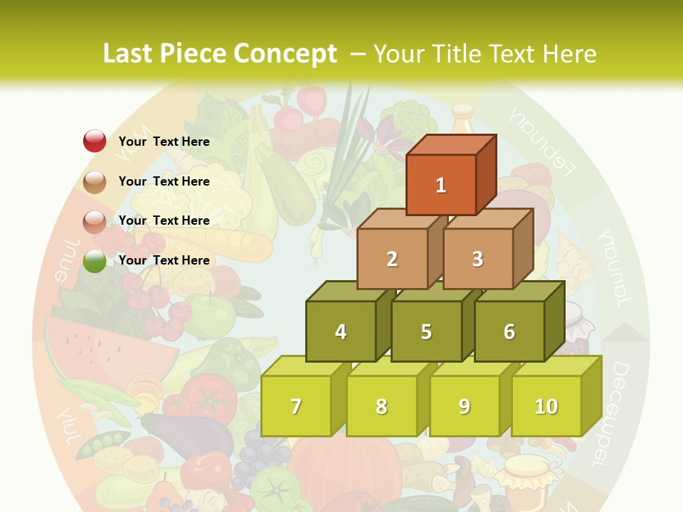 Growing Kitchen Vegan PowerPoint Template