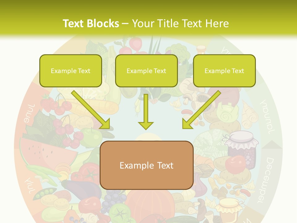Growing Kitchen Vegan PowerPoint Template