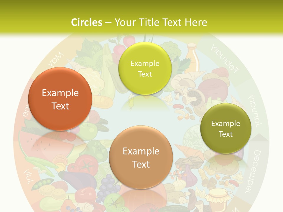 Growing Kitchen Vegan PowerPoint Template