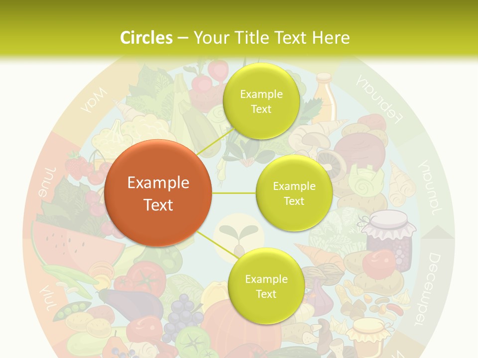 Growing Kitchen Vegan PowerPoint Template