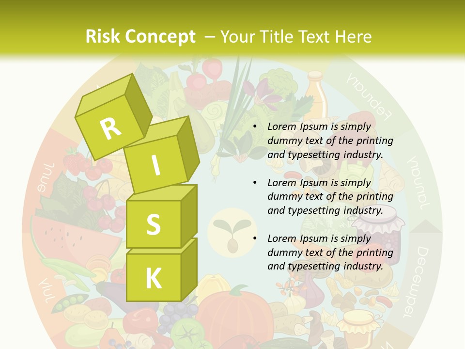 Growing Kitchen Vegan PowerPoint Template