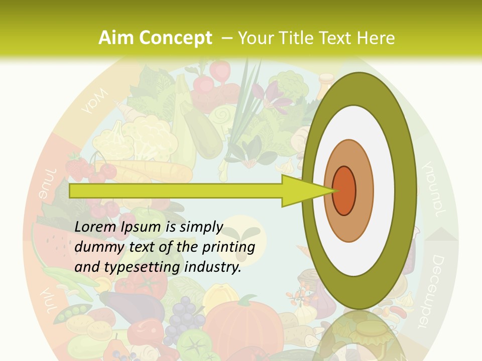 Growing Kitchen Vegan PowerPoint Template