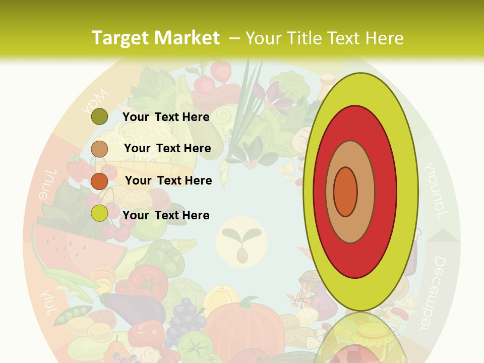 Growing Kitchen Vegan PowerPoint Template