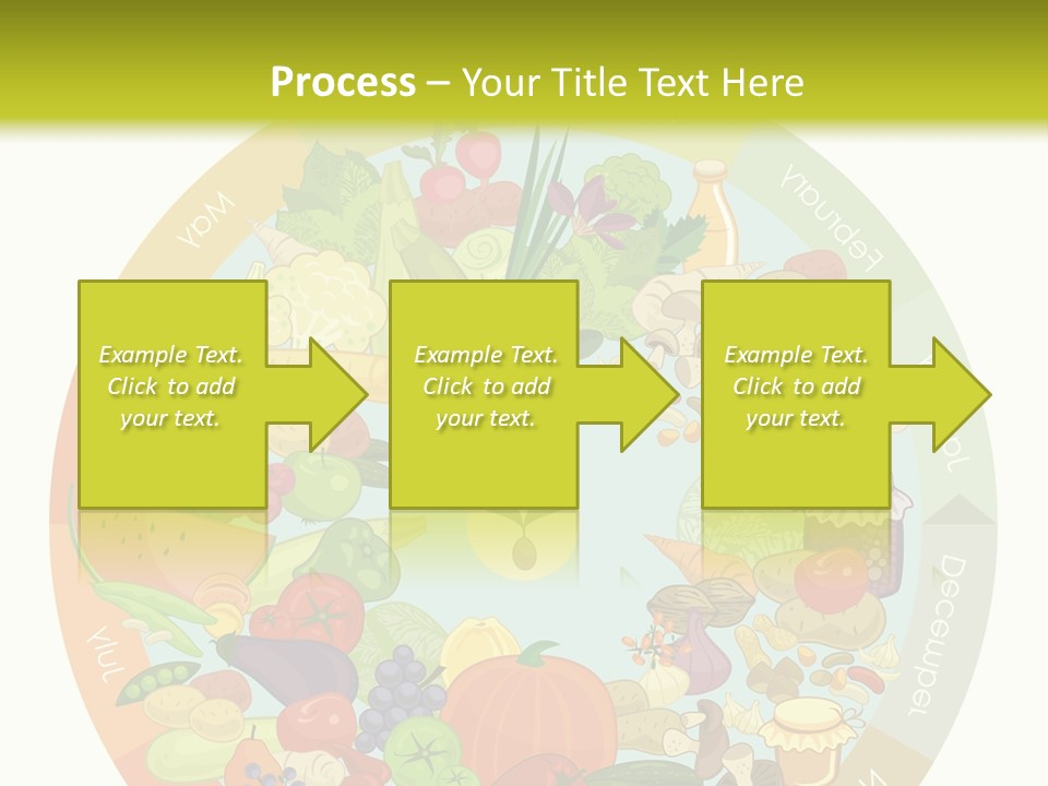 Growing Kitchen Vegan PowerPoint Template