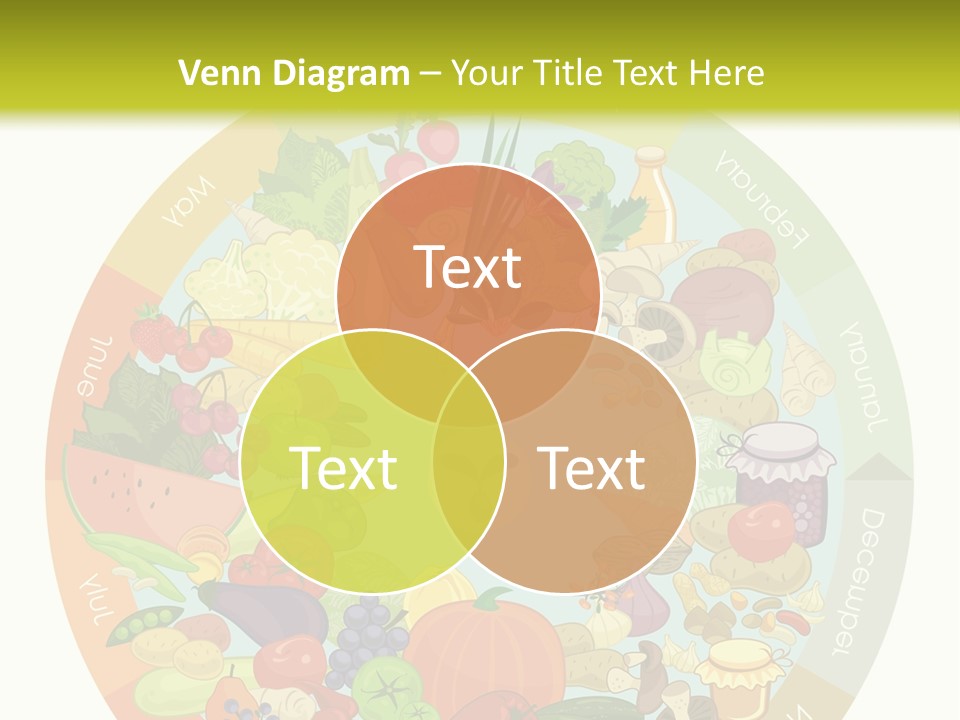 Growing Kitchen Vegan PowerPoint Template