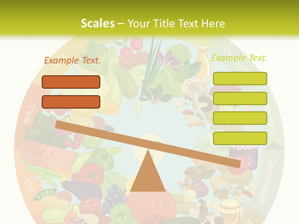 Growing Kitchen Vegan PowerPoint Template