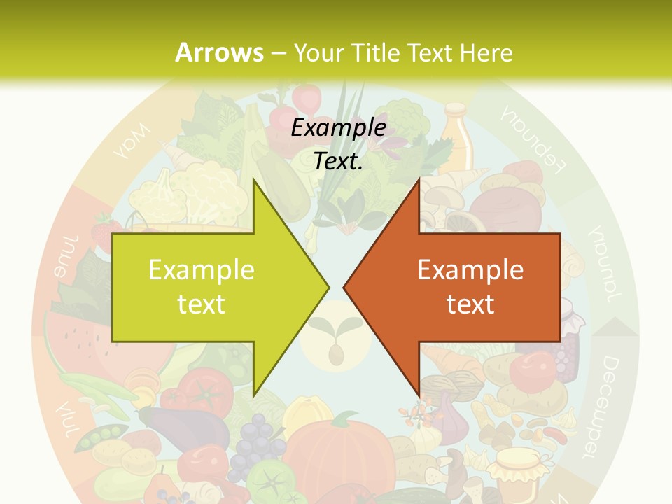 Growing Kitchen Vegan PowerPoint Template