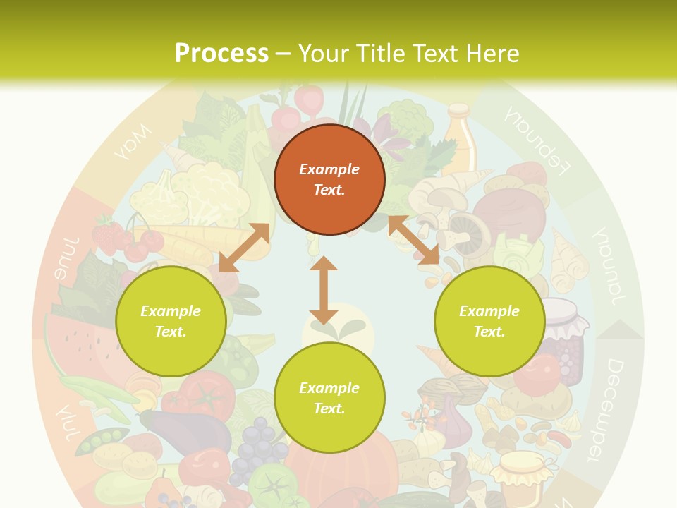 Growing Kitchen Vegan PowerPoint Template