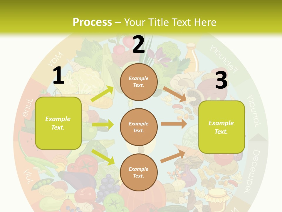 Growing Kitchen Vegan PowerPoint Template