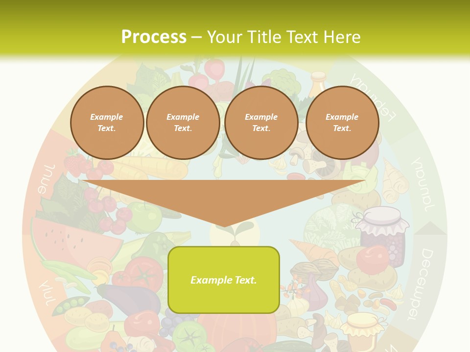 Growing Kitchen Vegan PowerPoint Template