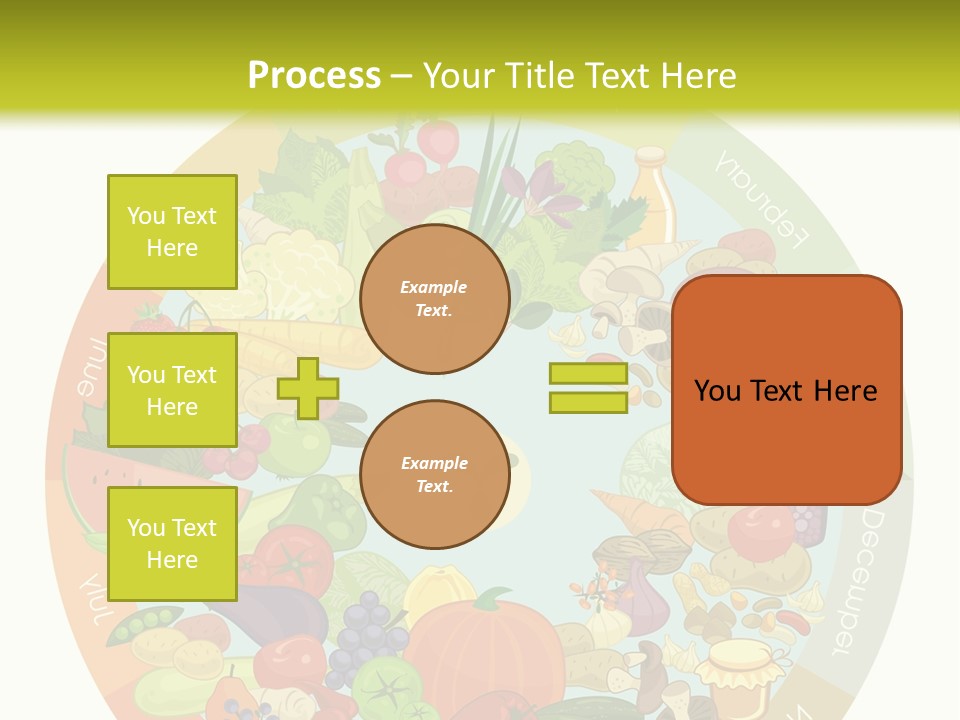 Growing Kitchen Vegan PowerPoint Template