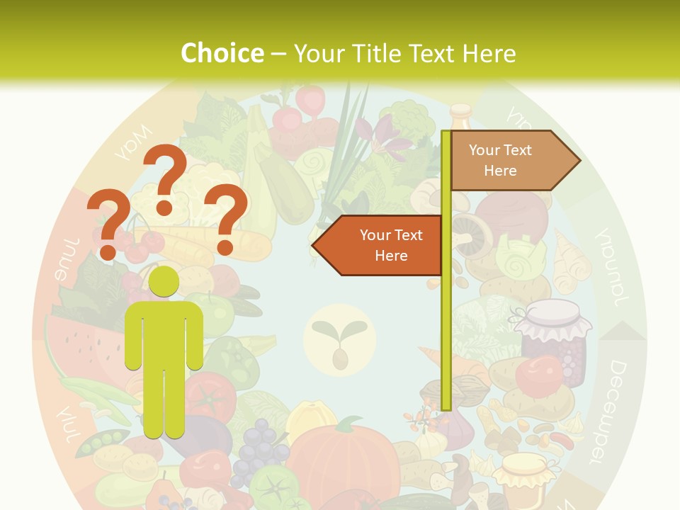 Growing Kitchen Vegan PowerPoint Template