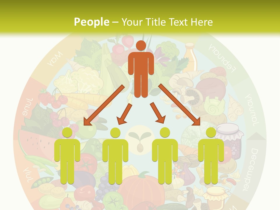 Growing Kitchen Vegan PowerPoint Template