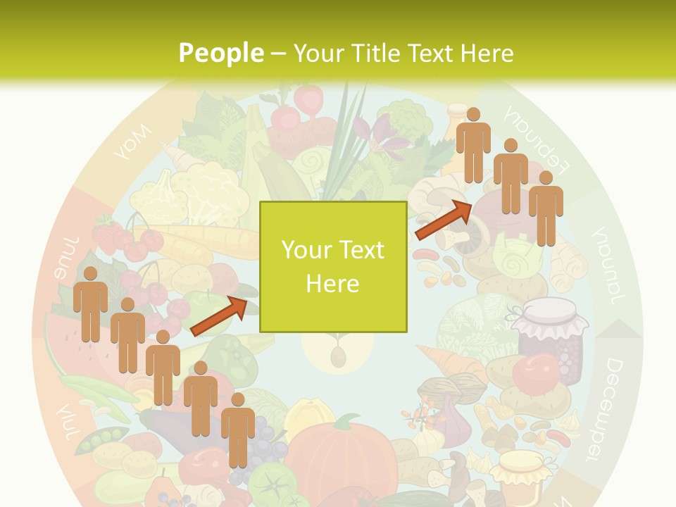 Growing Kitchen Vegan PowerPoint Template