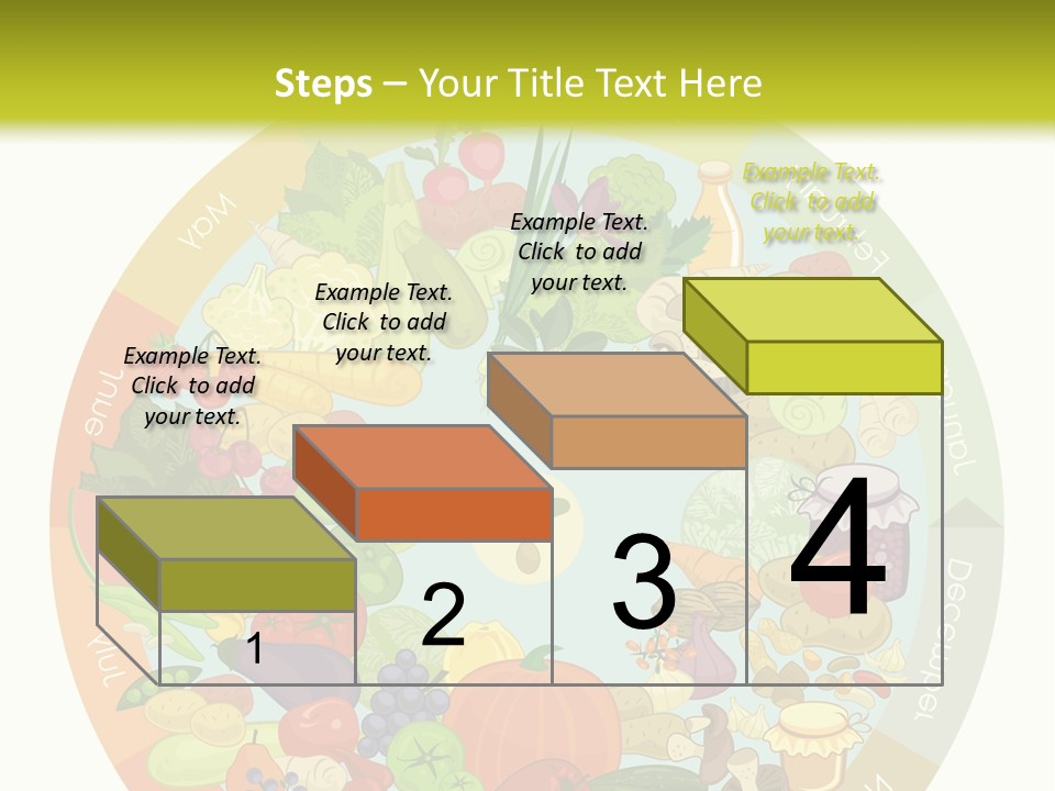 Growing Kitchen Vegan PowerPoint Template