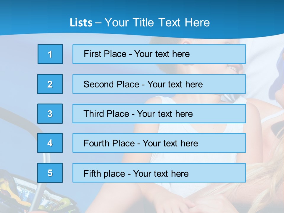 Leisure Activity Locations PowerPoint Template