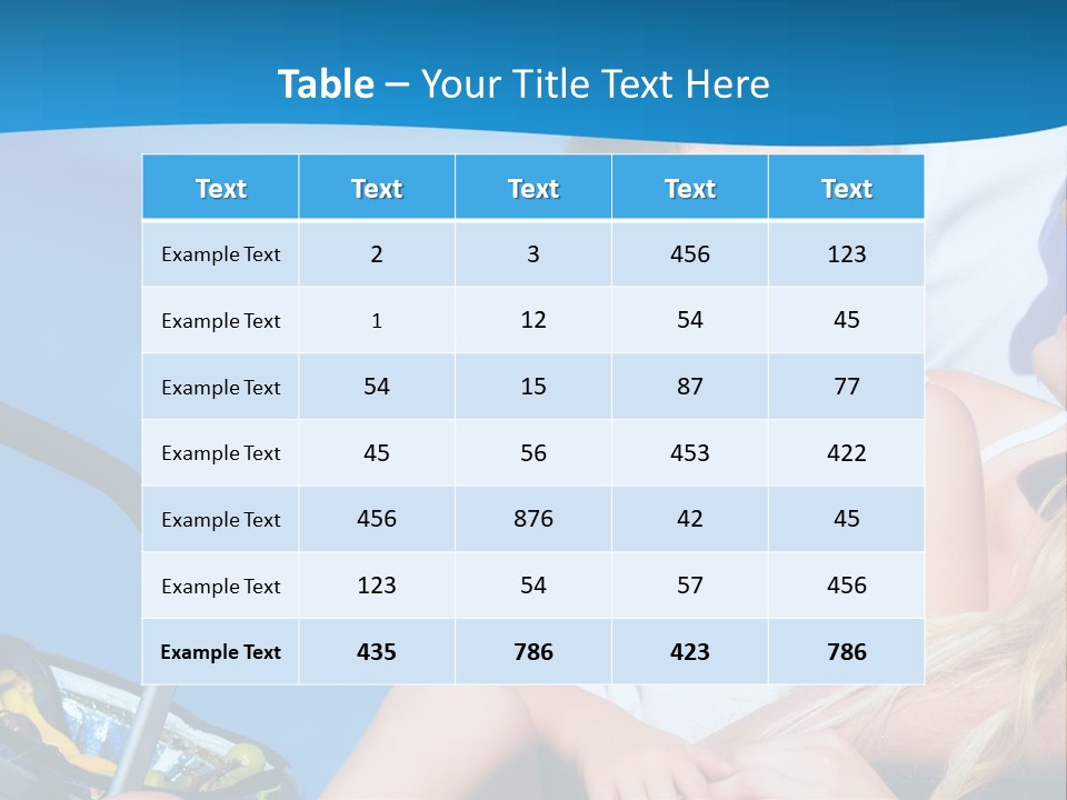 Leisure Activity Locations PowerPoint Template
