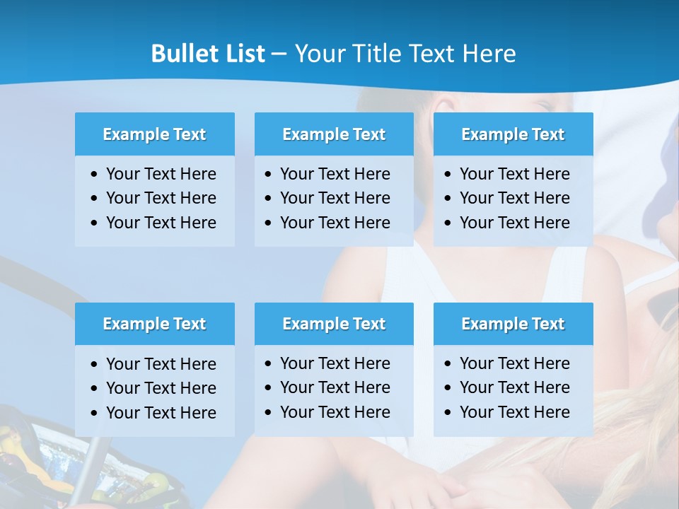 Leisure Activity Locations PowerPoint Template