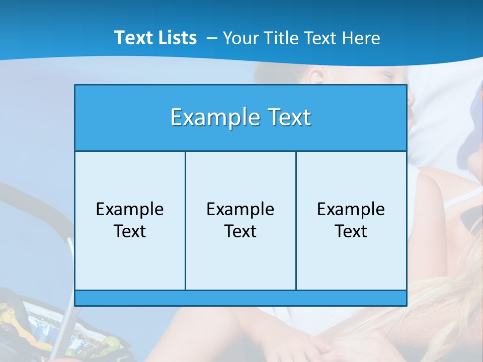 Leisure Activity Locations PowerPoint Template