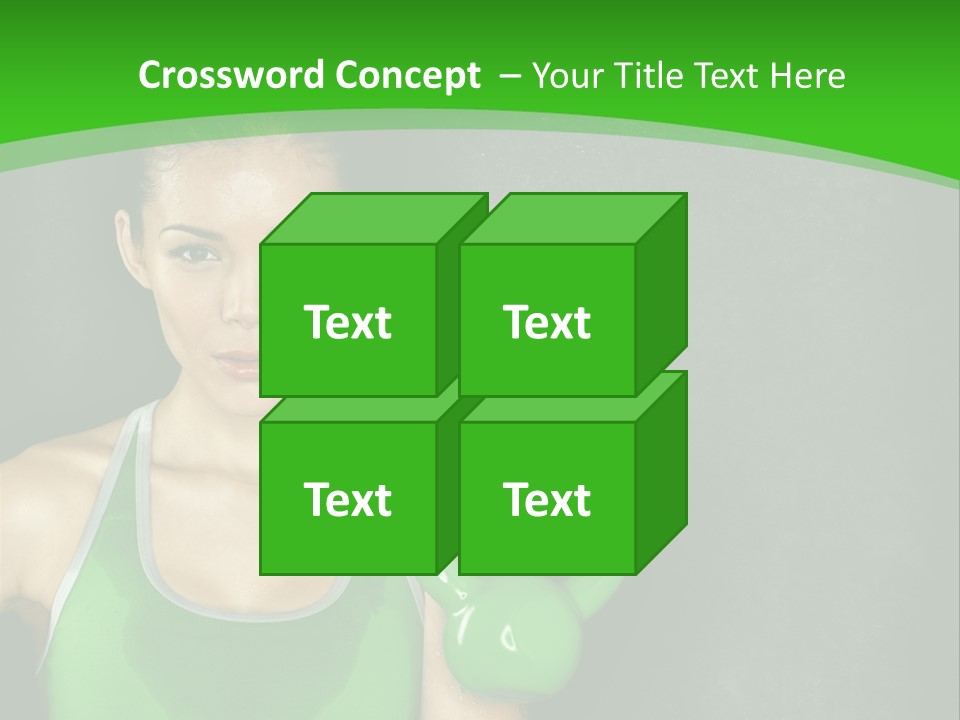 Background Isolated Workout PowerPoint Template