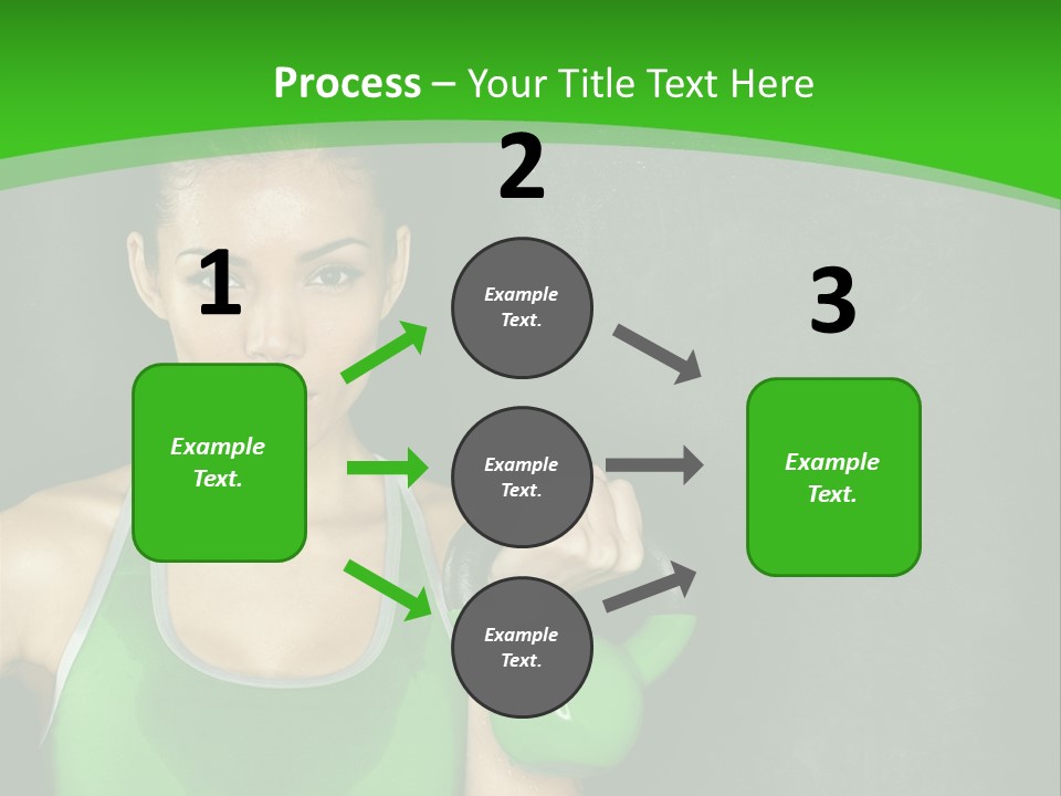 Background Isolated Workout PowerPoint Template