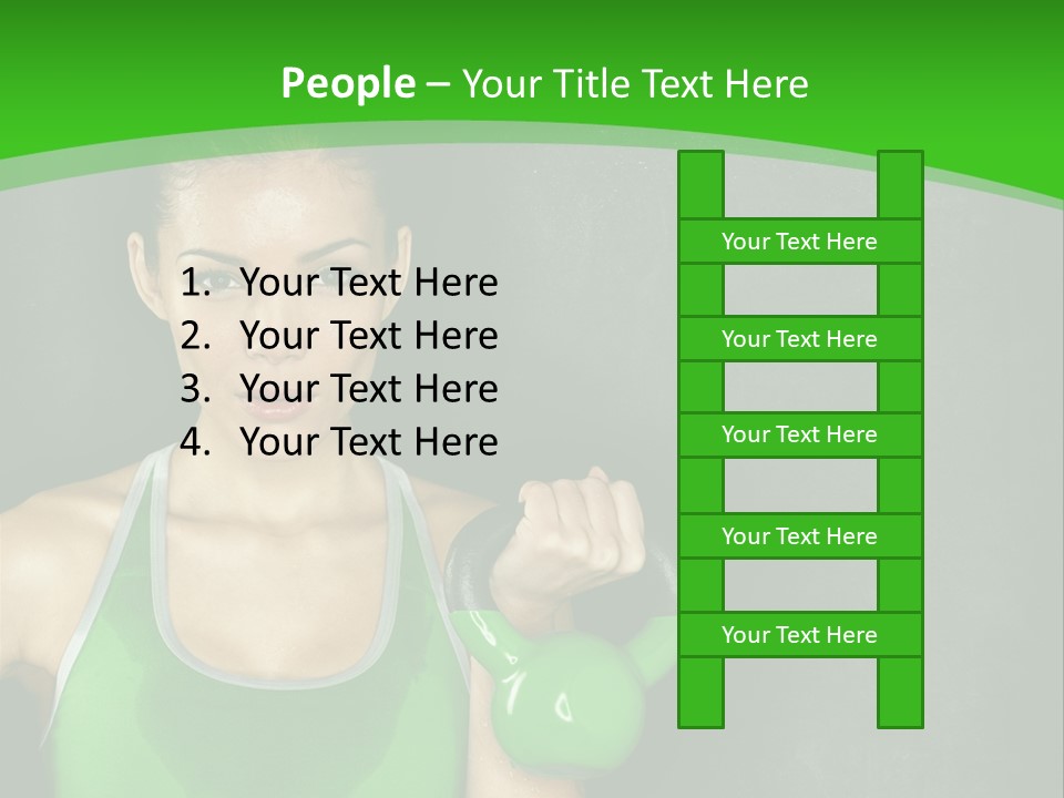 Background Isolated Workout PowerPoint Template